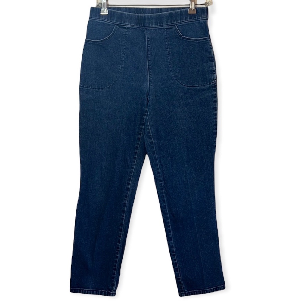 Croft & Barrow elastic waistband petite jeans size 8p